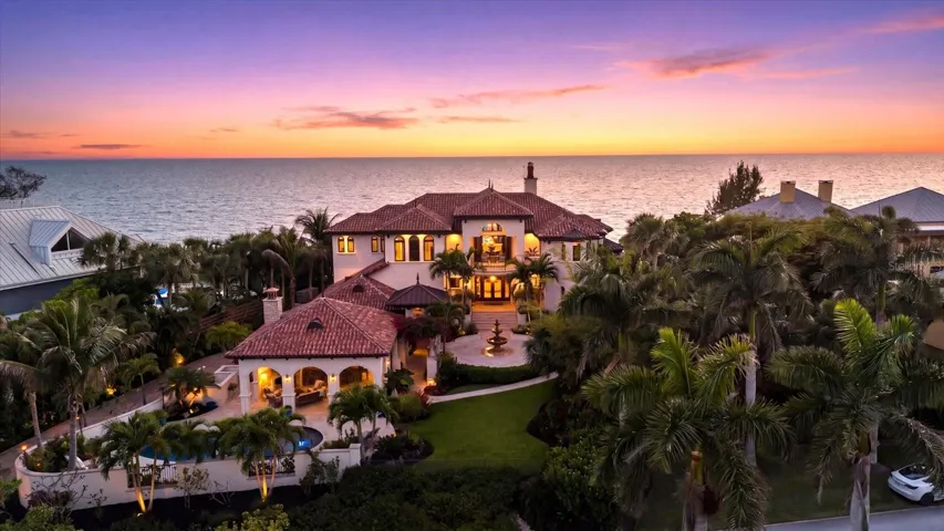 Front elevation towards the Gulf