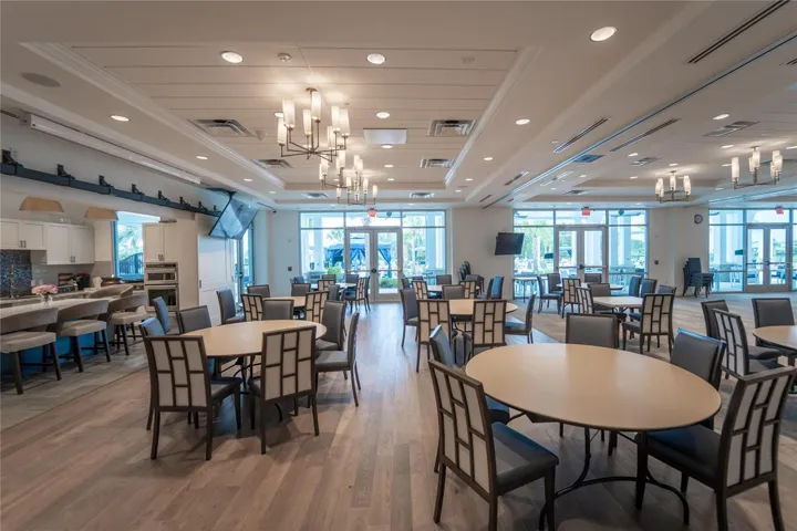 Main multi purpose room at clubhouse