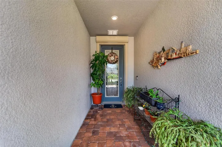 Entrance into home