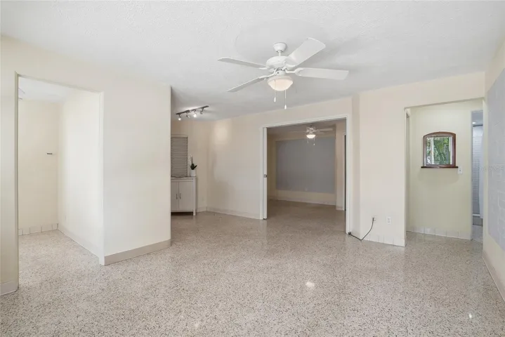 The floors are amazing in this condo.