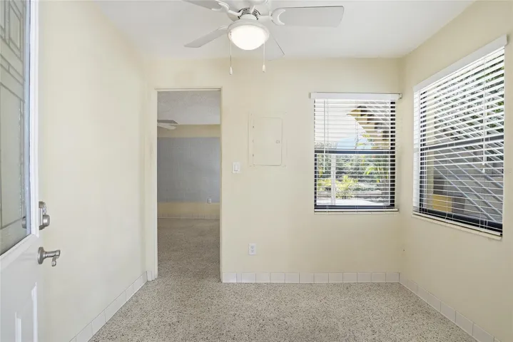 Office/flex space upon entry.