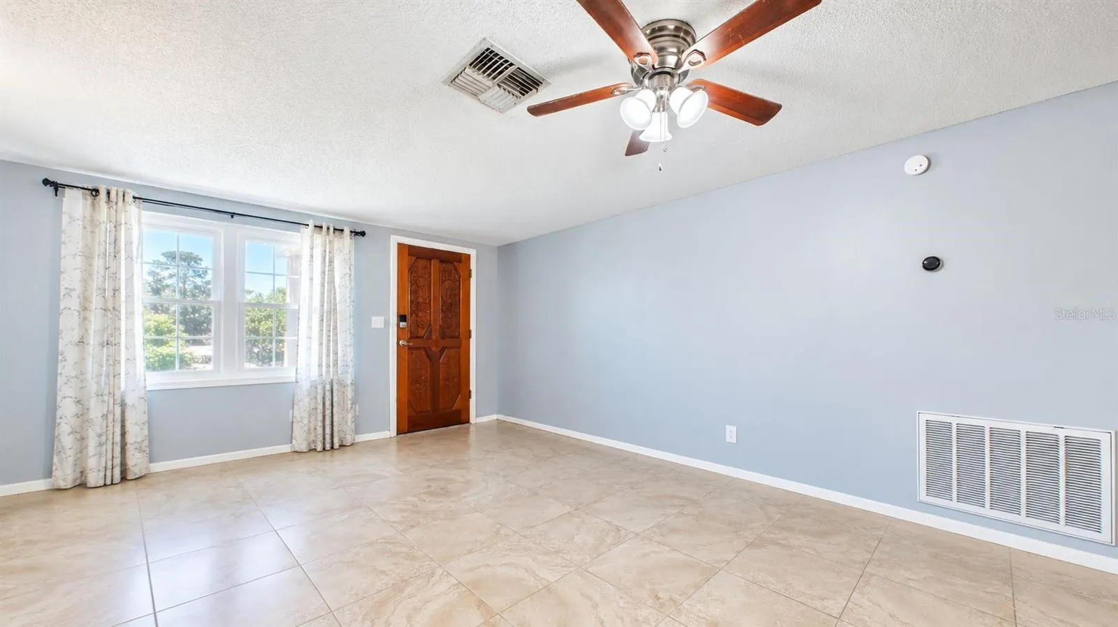 Living room facing front door