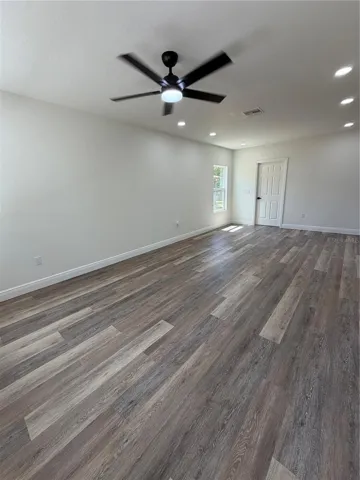 Living room view from entry