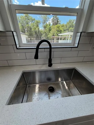 Large deep sink