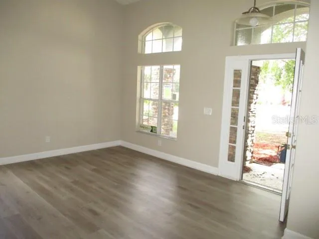 Front door - Living room