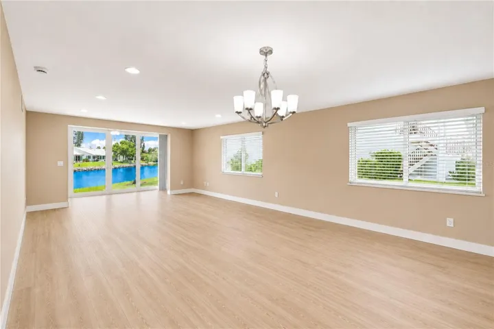 Great room with abundant natural light
