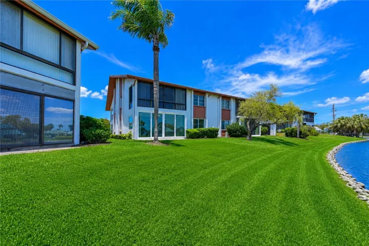 View of back of condo