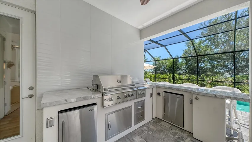 Outdoor kitchen