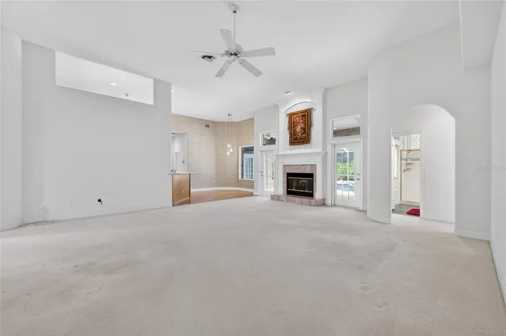 12 Foxfords Chase Living Room with Fireplace