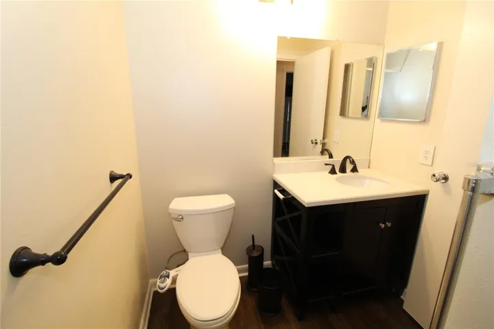 Primary Bath, updated and stylish.