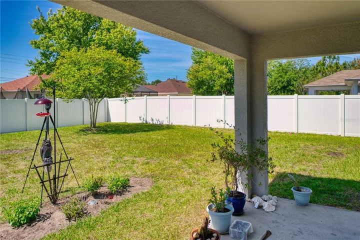 Large, well-maintained, and private, this fully fenced backyard offers plenty of room to enjoy now with ample space for a future pool if desired.