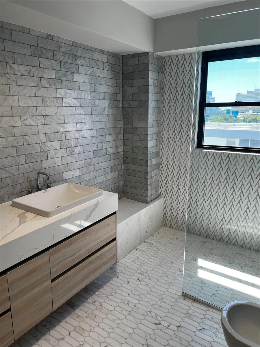 Primary bathroom!