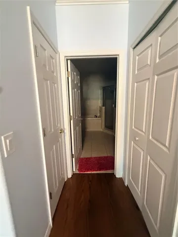 Two closet spaces