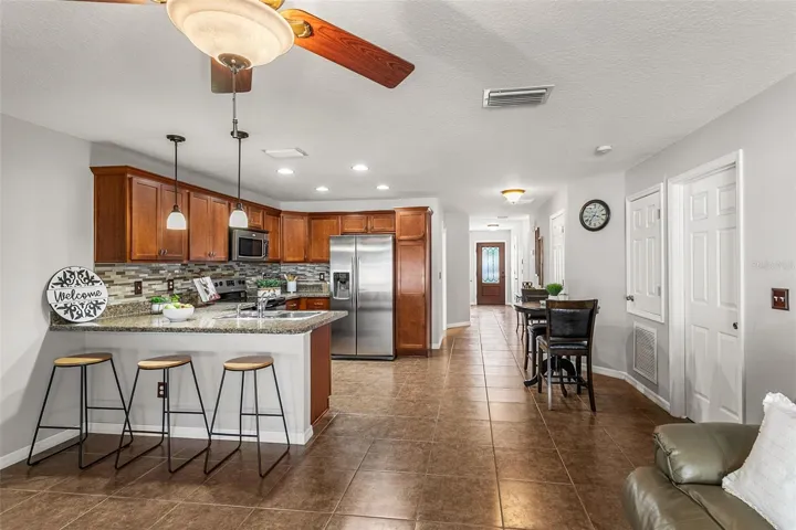Kitchen - Living area