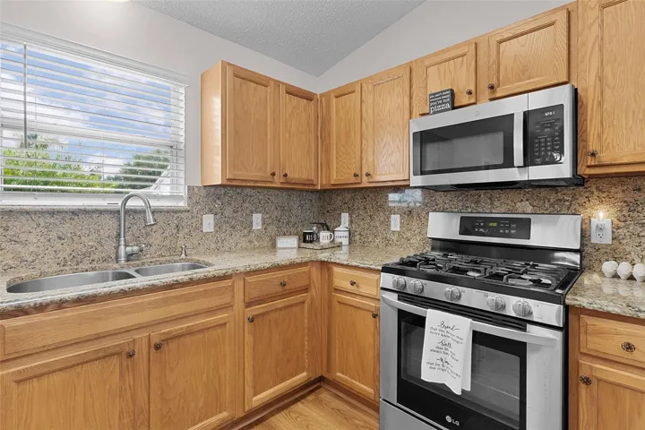 AMPLE CABINET SPACE