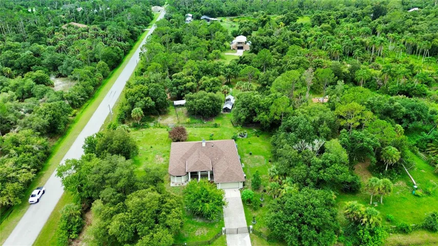 Front to Back of Property Aerial