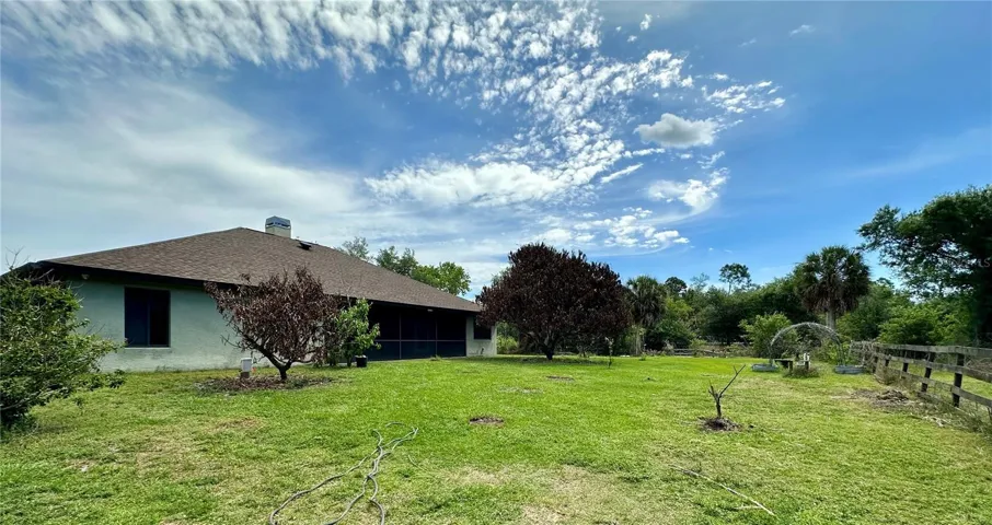 Back of house to pasture