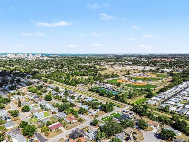 View of baseball fields, pickle ball courts, Legacy Trail, Boys and Girls Club all within walking distance