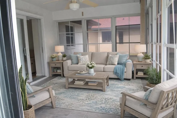 Florida Room potential with paint and furniture