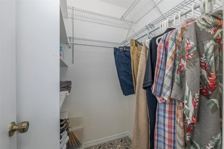 PRIMARY CLOSET