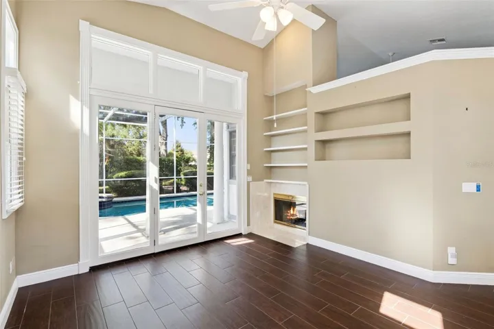 FORMAL LIVING ROOM OR OFFICE W/ FIREPLACE