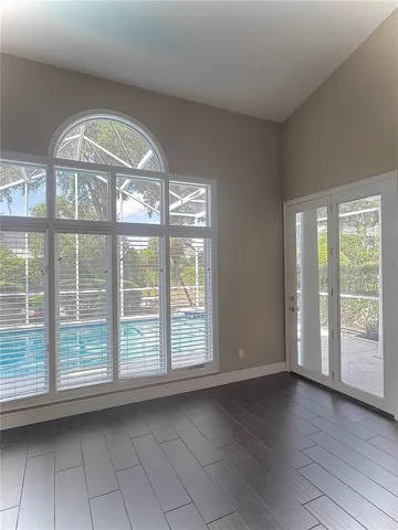 FAMILY ROOM W/ BEAUTIFUL BACKYARD VIEW