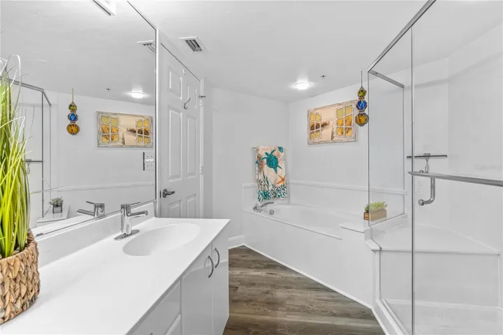 Primary Bath with separate Tub/Shower