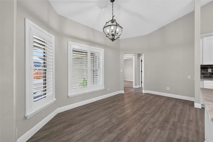 Eat in area for Kitchen
