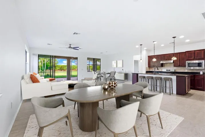 Great Room Virtually Staged