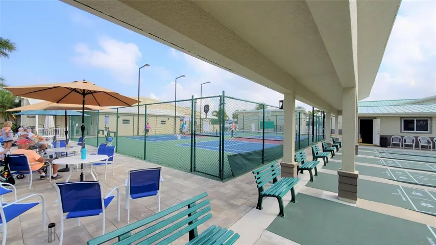 Pickleball-shuffle board