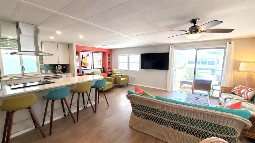 Living room-kitchen