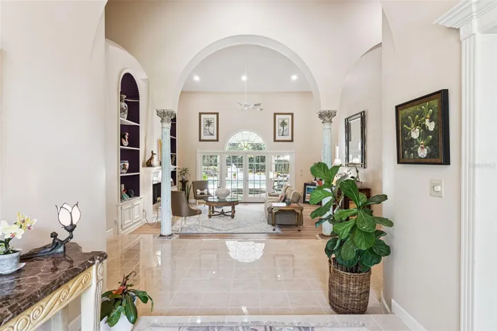 Entry Hall to Living Room