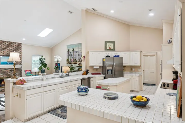 Kitchen area.