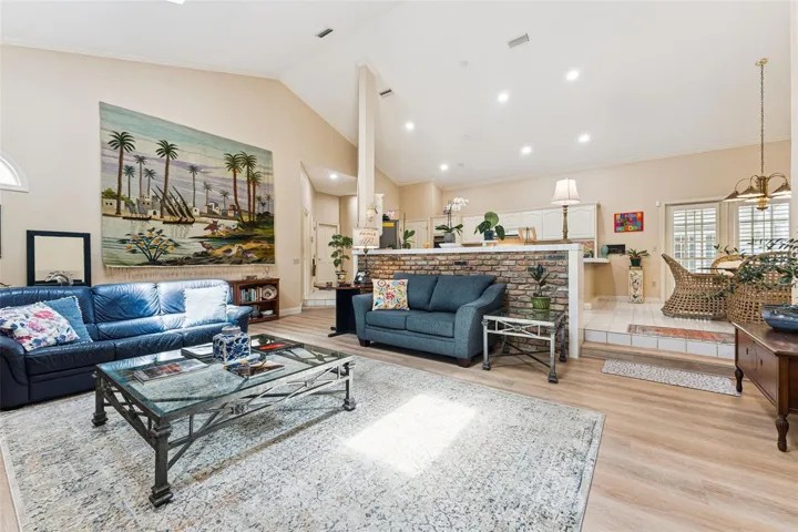 Family Room off Kitchen Nook area.