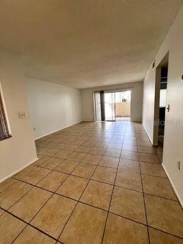 View from dining to living
