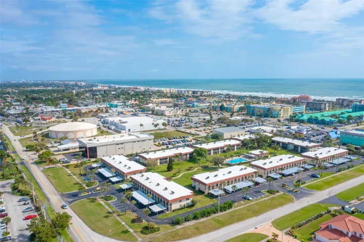 Aerial, Banana River and ocean