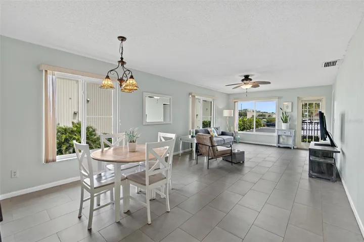 Living/dining combo, wide angle