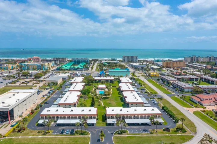 Aerial, ocean view