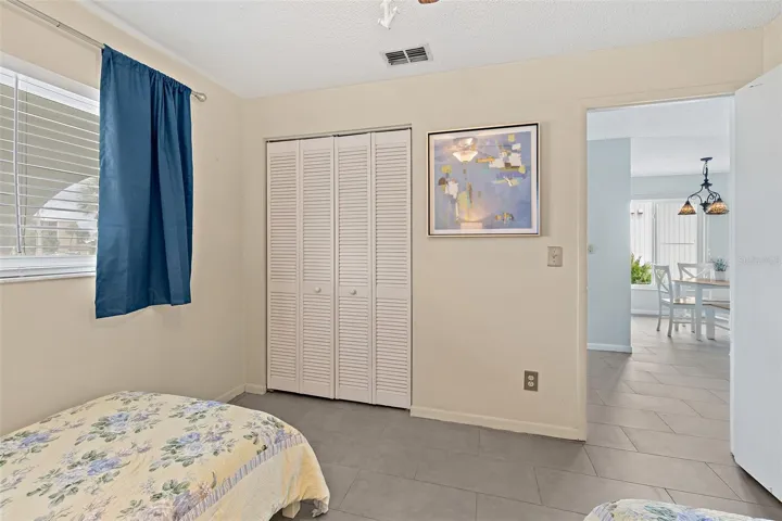 Fully furnished guest room