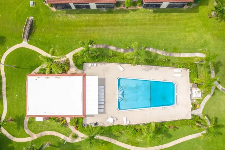 Aerial pool overview