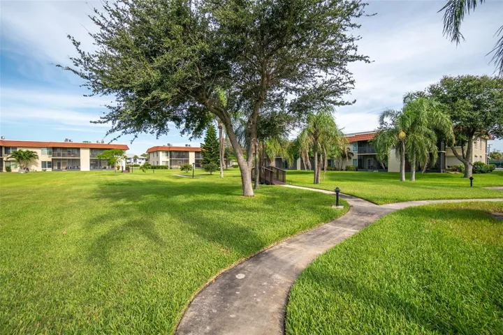 Community green space and walking paths