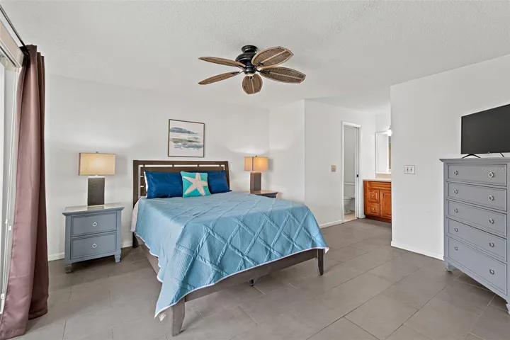 Primary bedroom fully furnished
