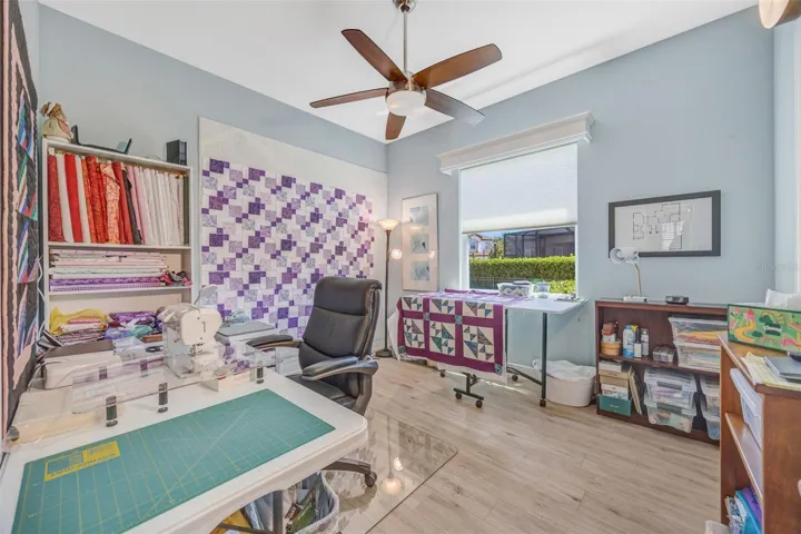 Bedroom 3 - used as Craft Room