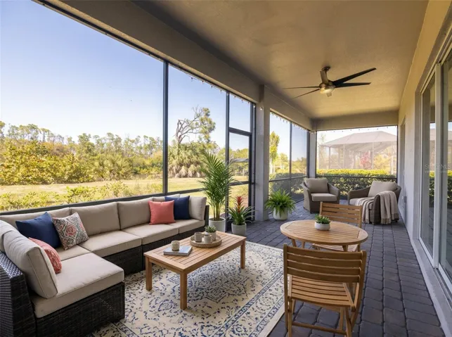 Ai Virtually staged patio.