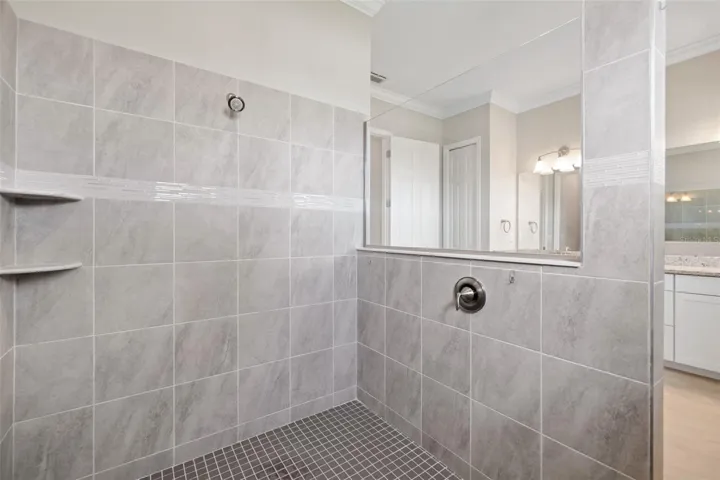Primary bathroom.