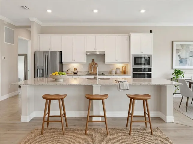 Ai Virtually staged Kitchen.