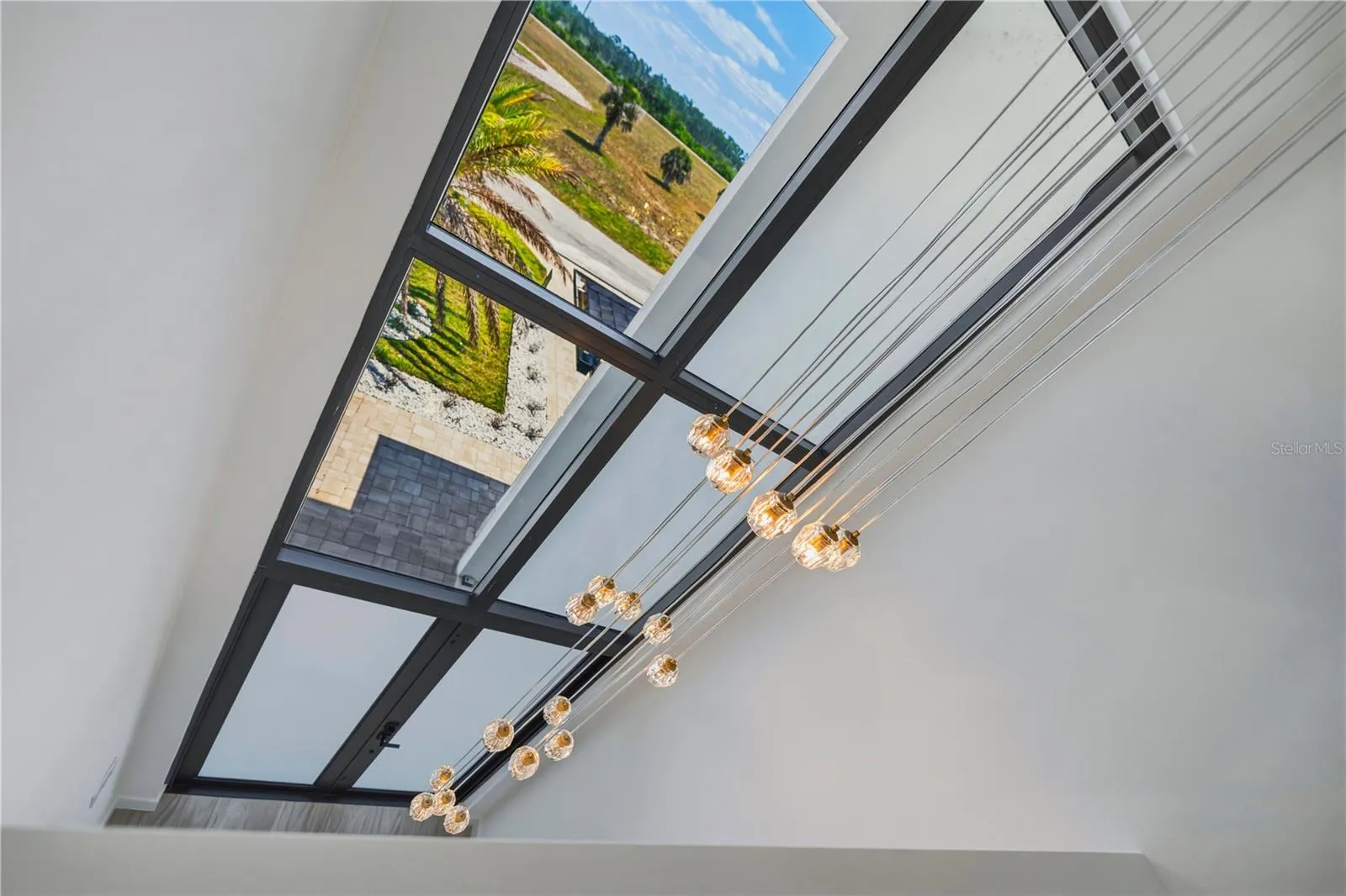 View From Upstairs of entry