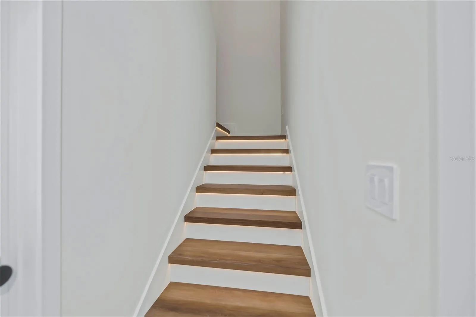 Motion Sensored Illuminated Stairway