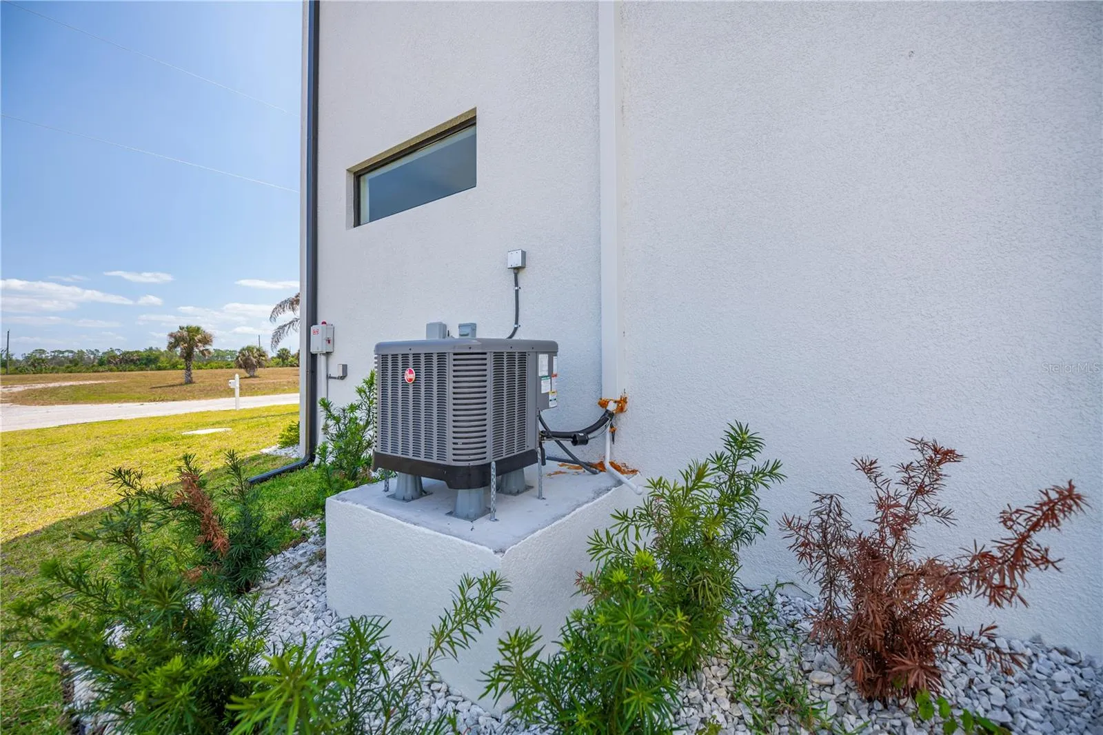 Elevated  Exterior Air Conditioning