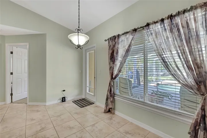 Dinette area